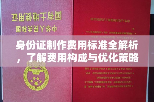商洛身份证制作费用标准全解析，了解费用构成与优化策略